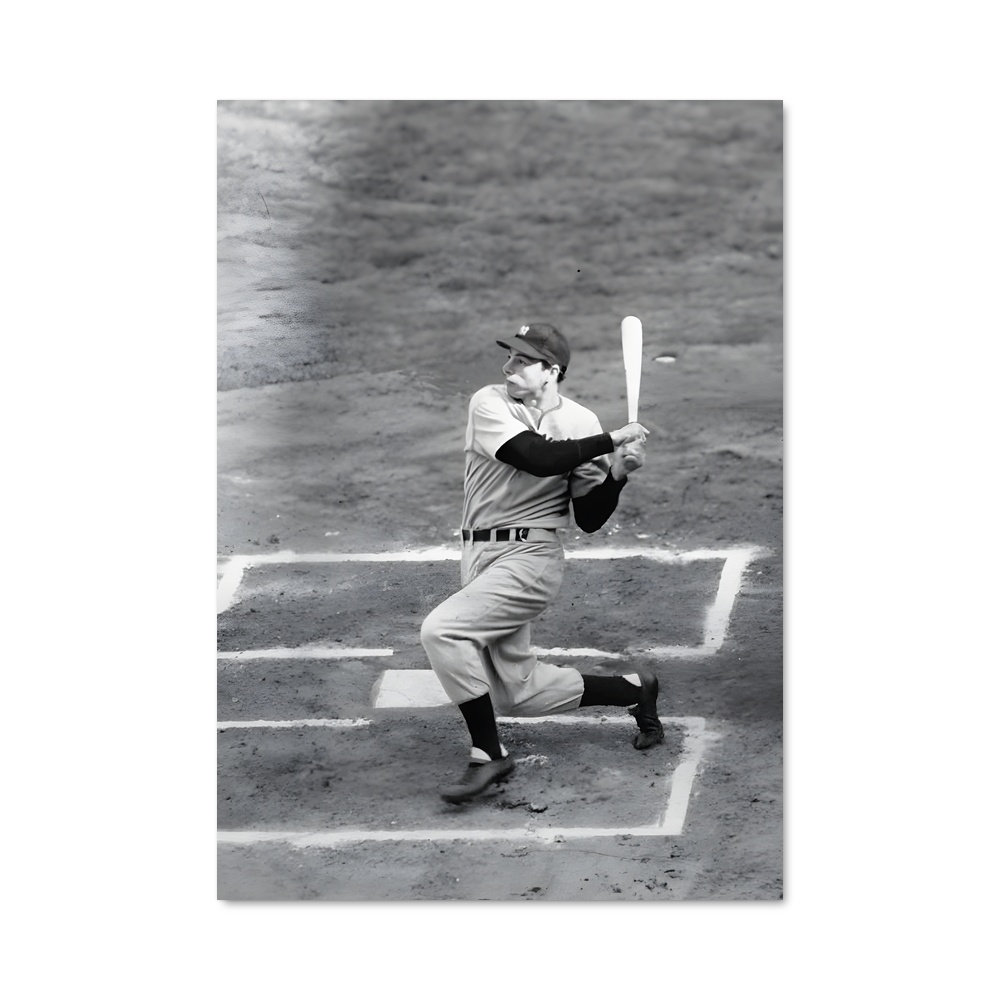 Poster Joe dimaggio surtout – affiche Baseball